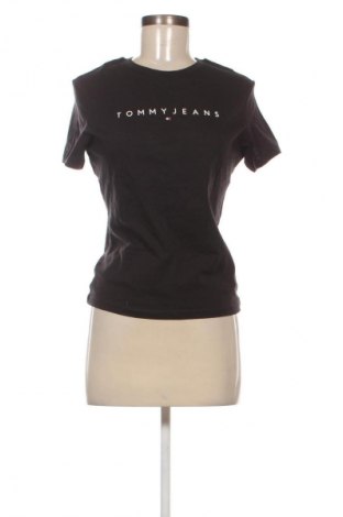 Γυναικείο t-shirt Tommy Jeans, Μέγεθος M, Χρώμα Μαύρο, Τιμή 50,99 €, #131313448