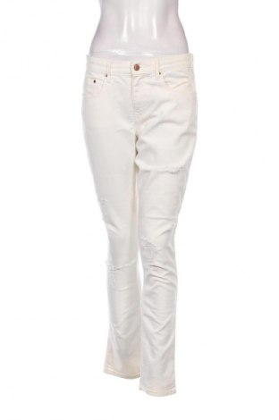 Blugi de femei H&M, Mărime L, Culoare Alb, Preț 49,99 Lei