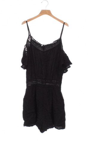 Női rövid overál Amisu, Méret XS, Szín Fekete, Ár 1 679 Ft