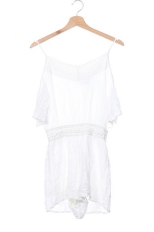 Damski krótki kombinezon Fb Sister, Rozmiar XS, Kolor Biały, Cena 6,99 zł