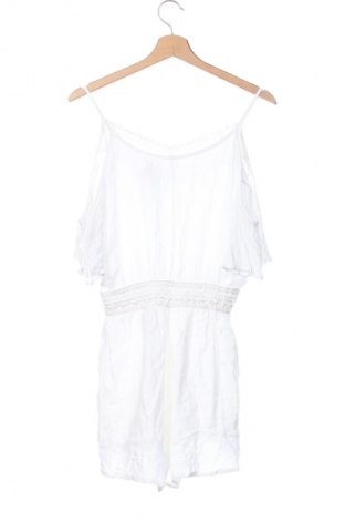 Damski krótki kombinezon Fb Sister, Rozmiar XS, Kolor Biały, Cena 6,99 zł