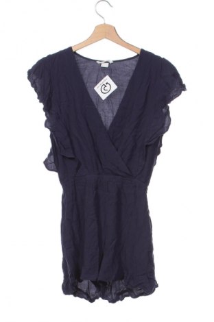Dámská krátká kombinéza  H&M, Velikost XS, Barva Modrá, Cena  239,00 Kč