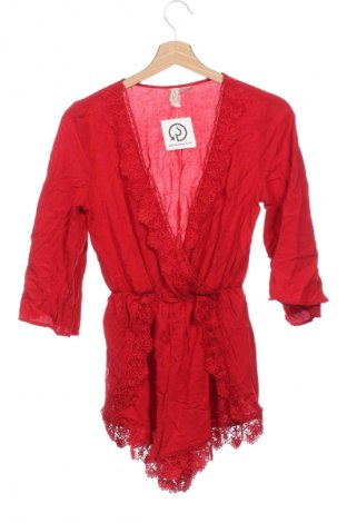 Női rövid overál H&M Divided, Méret XS, Szín Piros, Ár 1 579 Ft