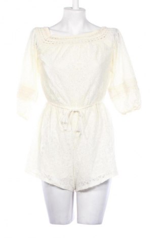 Salopetă scurtă de damă Hollister, Mărime S, Culoare Ecru, Preț 21,99 Lei