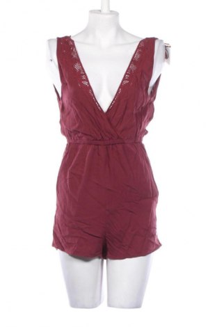 Dámská krátká kombinéza  Pull&Bear, Velikost S, Barva Červená, Cena  49,00 Kč