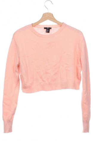 Dámský svetr H&M, Velikost XS, Barva Růžová, Cena  149,00 Kč