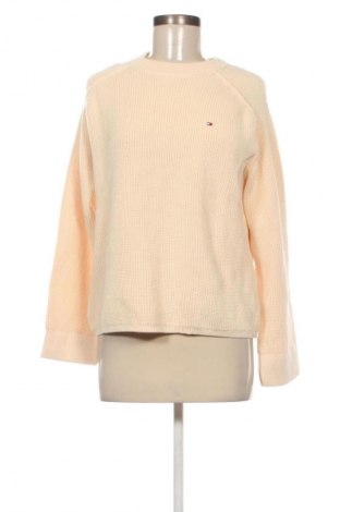 Pulover de femei Tommy Hilfiger, Mărime S, Culoare Ecru, Preț 305,99 Lei