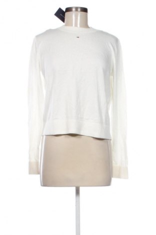 Damenpullover Tommy Jeans, Größe S, Farbe Weiß, Preis € 96,99, #131308515