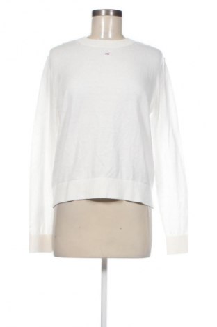 Дамски пуловер Tommy Jeans, Размер M, Цвят Бял, Цена 36,81 €