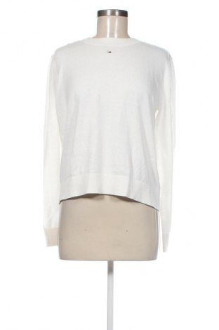 Дамски пуловер Tommy Jeans, Размер M, Цвят Бял, Цена 36,81 €