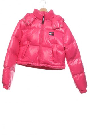 Γυναικείο μπουφάν Tommy Jeans, Μέγεθος XS, Χρώμα Ρόζ , Τιμή 154,99 €
