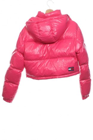 Γυναικείο μπουφάν Tommy Jeans, Μέγεθος XS, Χρώμα Ρόζ , Τιμή 154,99 €