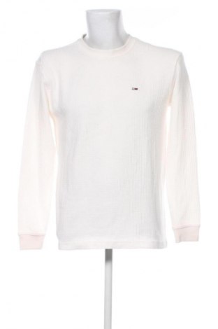 Bluză de bărbați Tommy Jeans, Mărime M, Culoare Ecru, Preț 286,99 Lei, #131310748