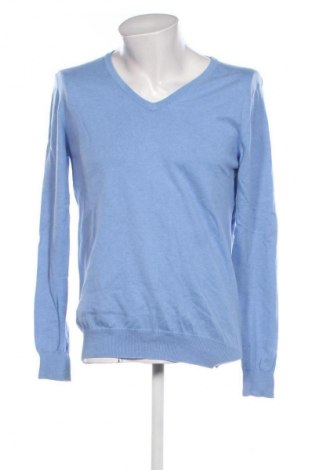 Męski sweter Jake*s, Rozmiar M, Kolor Niebieski, Cena 31,99 zł