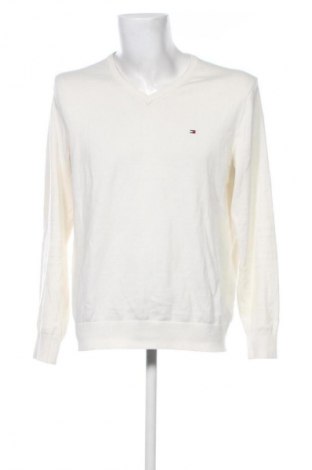 Herrenpullover Tommy Hilfiger, Größe L, Farbe Weiß, Preis € 38,99