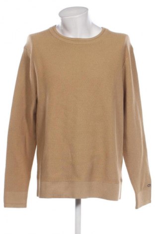 Męski sweter Tommy Hilfiger, Rozmiar XXL, Kolor Brązowy, Cena 669,99 zł