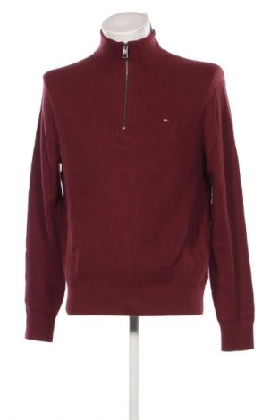 Herrenpullover Tommy Hilfiger, Größe L, Farbe Rot, Preis 104,99 €, #131315468