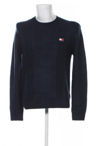 Férfi pulóver Tommy Jeans, Méret S, Szín Kék, Ár 13 629 Ft