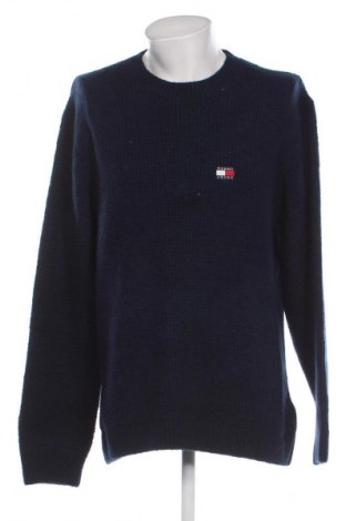 Ανδρικό πουλόβερ Tommy Jeans, Μέγεθος L, Χρώμα Μπλέ, Τιμή 22,99 €