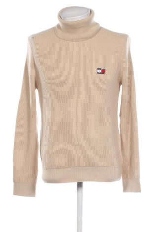 Męski sweter Tommy Jeans, Rozmiar S, Kolor Beżowy, Cena 197,99 zł
