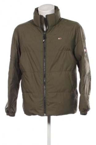 Мъжко яке Tommy Jeans, Размер L, Цвят Зелен, Цена 71,58 €