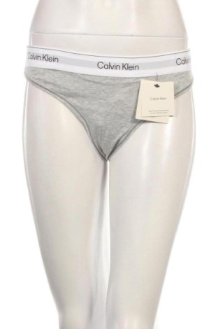 Bikini Calvin Klein, Mărime L, Culoare Gri, Preț 74,99 Lei