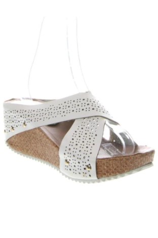 Pantolette Unbranded, Größe 36, Farbe Weiß, Preis 26,00 €