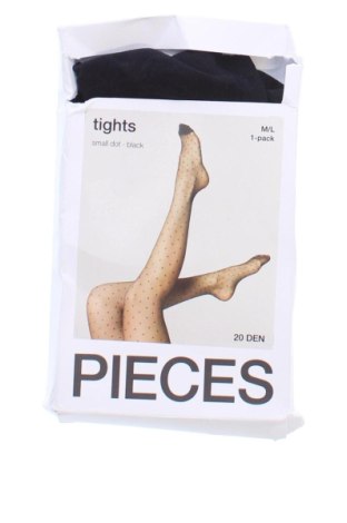 Pančuchy. Pieces, Veľkosť L, Farba Čierna, Cena  18,95 €