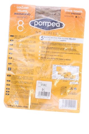 Strumpfhose Pompea, Größe L, Farbe Beige, Preis 20,99 €