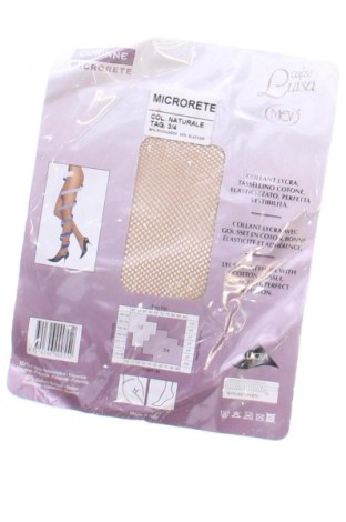Strumpfhose Unbranded, Größe L, Farbe Beige, Preis 7,99 €