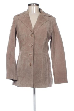 Дамско кожено яке Unbranded, Размер M, Цвят Кафяв, Цена 49,68 €