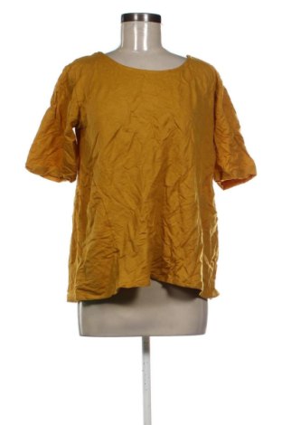 Дамска блуза Allegra K, Размер L, Цвят Жълт, Цена 6,64 €