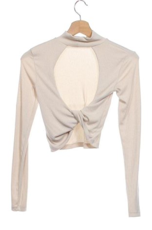 Γυναικεία μπλούζα Amisu, Μέγεθος XS, Χρώμα  Μπέζ, Τιμή 10,00 €