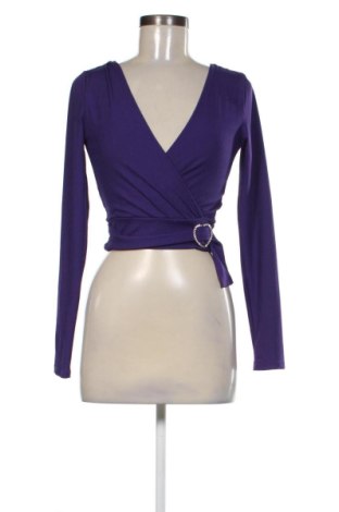 Bluzka damska Bershka, Rozmiar S, Kolor Fioletowy, Cena 53,58 zł