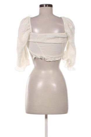 Damen Shirt Bershka, Größe M, Farbe Weiß, Preis € 12,99