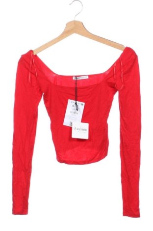 Női blúz Bershka, Méret XS, Szín Piros, Ár 8 009 Ft
