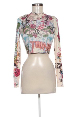 Damen Shirt Bershka, Größe XS, Farbe Mehrfarbig, Preis € 12,99