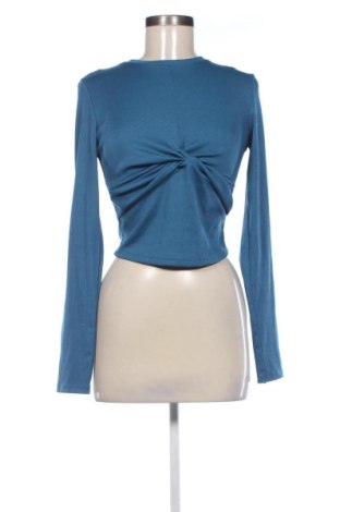 Damen Shirt Bershka, Größe L, Farbe Blau, Preis € 12,99