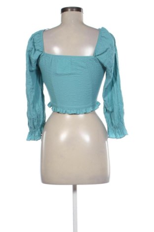 Damen Shirt Bershka, Größe L, Farbe Blau, Preis 10,00 €