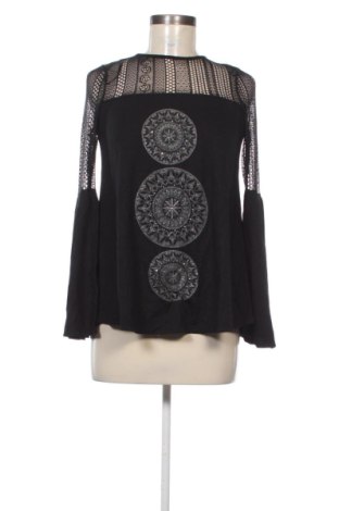 Női blúz Desigual, Méret M, Szín Fekete, Ár 27 669 Ft