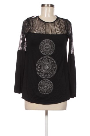 Női blúz Desigual, Méret M, Szín Fekete, Ár 27 669 Ft