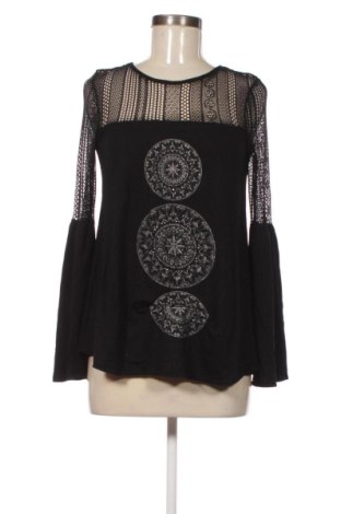 Női blúz Desigual, Méret S, Szín Fekete, Ár 27 669 Ft