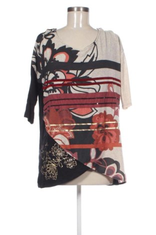 Damen Shirt Desigual, Größe L, Farbe Mehrfarbig, Preis € 32,99