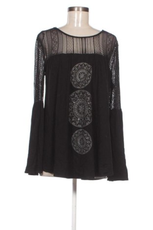 Дамска блуза Desigual, Размер XL, Цвят Черен, Цена 56,24 €