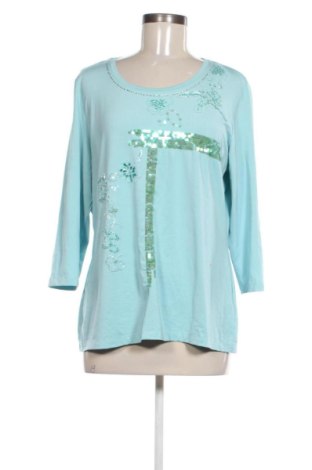 Γυναικεία μπλούζα Elena Miro, Μέγεθος M, Χρώμα Πράσινο, Τιμή 17,99 €