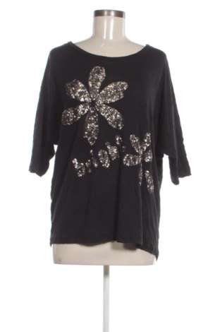 Γυναικεία μπλούζα Fiorella Rubino, Μέγεθος M, Χρώμα Μαύρο, Τιμή 25,99 €