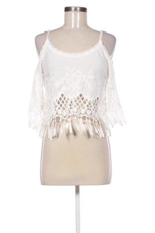 Bluzka damska Flam, Rozmiar M, Kolor Biały, Cena 74,01 zł