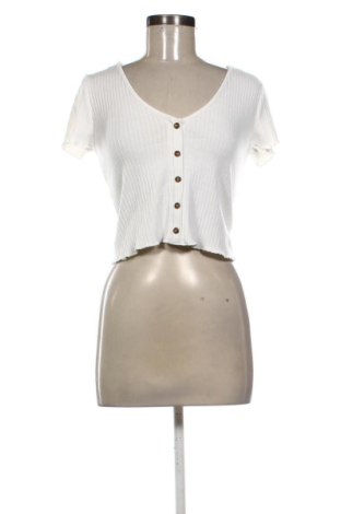 Damen Shirt Forever 21, Größe L, Farbe Weiß, Preis 13,99 €