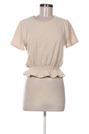 Γυναικεία μπλούζα Gina Tricot, Μέγεθος M, Χρώμα  Μπέζ, Τιμή 12,99 €