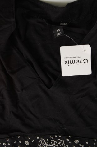 Damen Shirt H&M, Größe XS, Farbe Schwarz, Preis 12,99 €